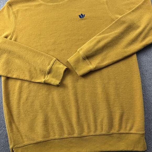 Dutch Bros Sweater Adult Large Yellow Long Sleeve Casual Coffee Men's - Picture 5 of 14